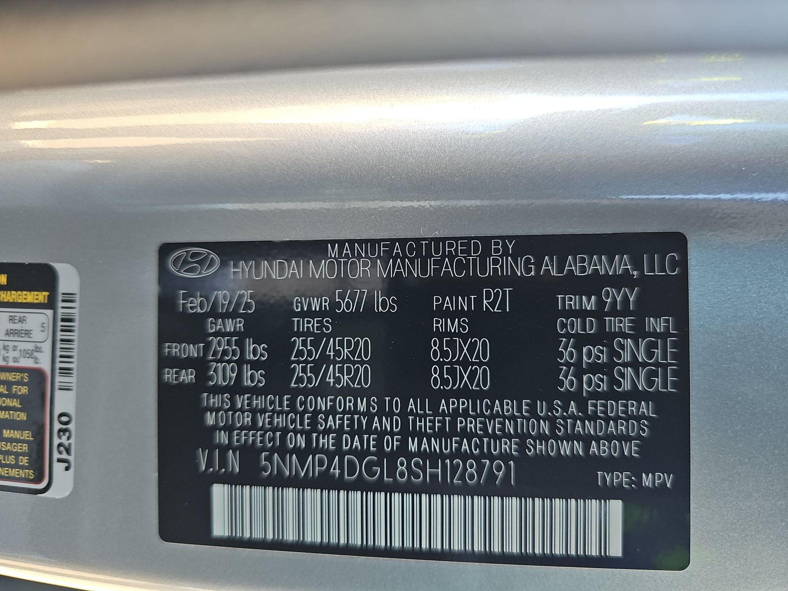 2025 Hyundai Santa Fe Limited AWD