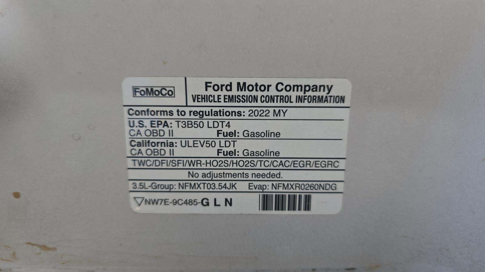 2022 Ford F-150 Lariat AWD