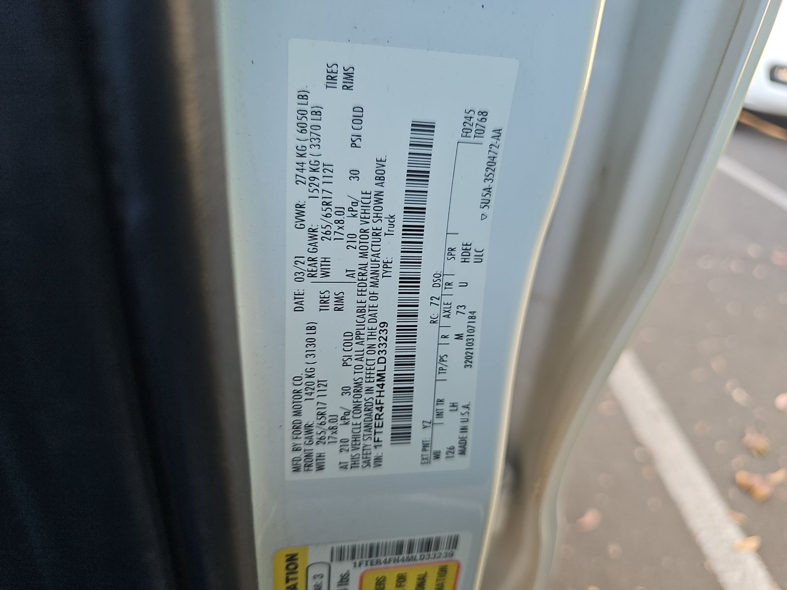 2021 Ford Ranger XLT AWD