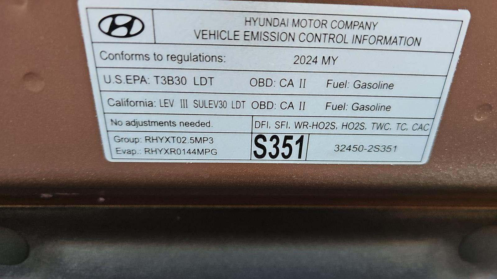 2024 Hyundai Santa Fe Calligraphy AWD