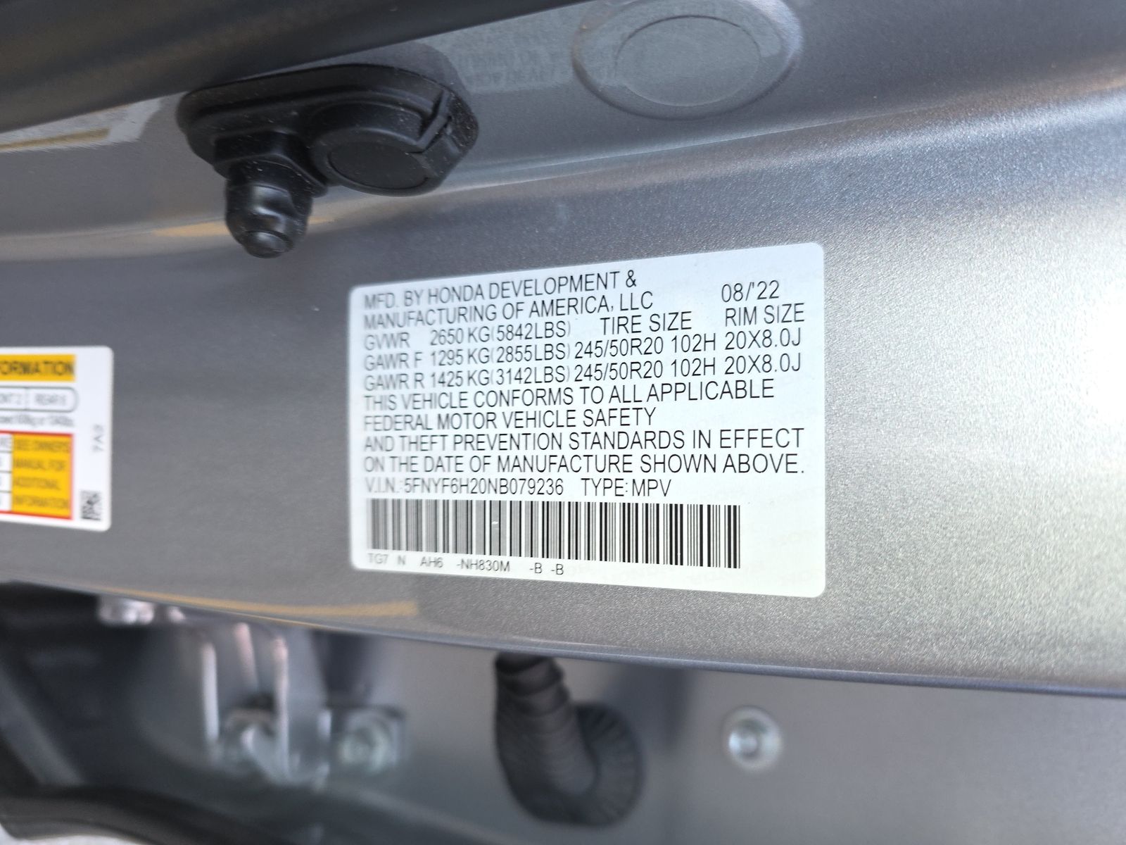 2022 Honda Pilot Special Edition AWD