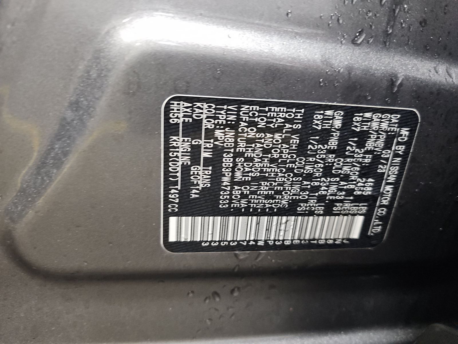 2023 Nissan Rogue SV AWD