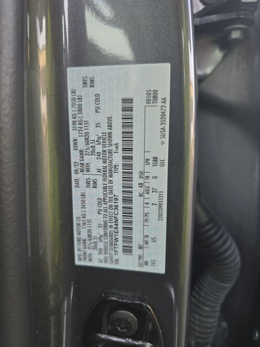 2022 Ford F-150 XLT AWD