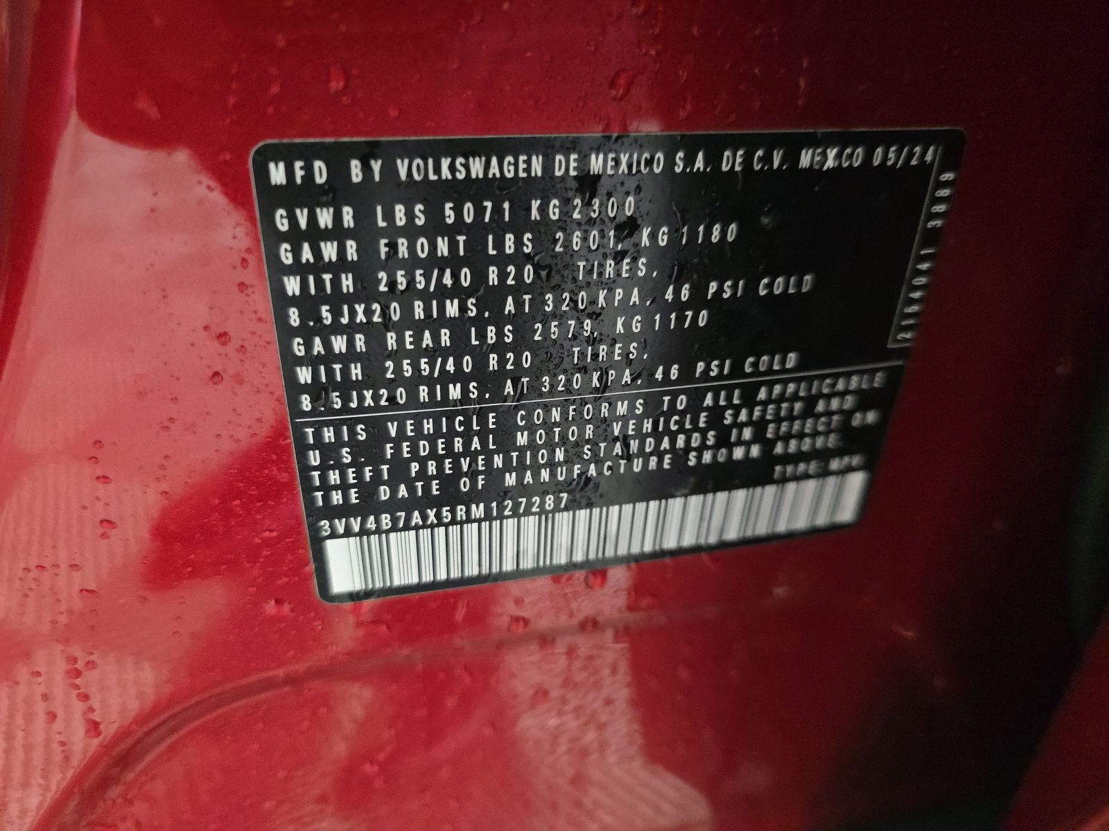 2024 Volkswagen Tiguan 2.0T SEL R-Line AWD