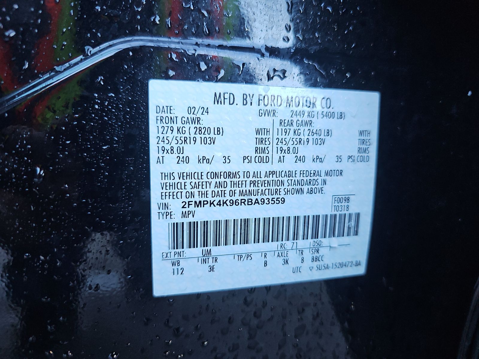 2024 Ford Edge Titanium AWD