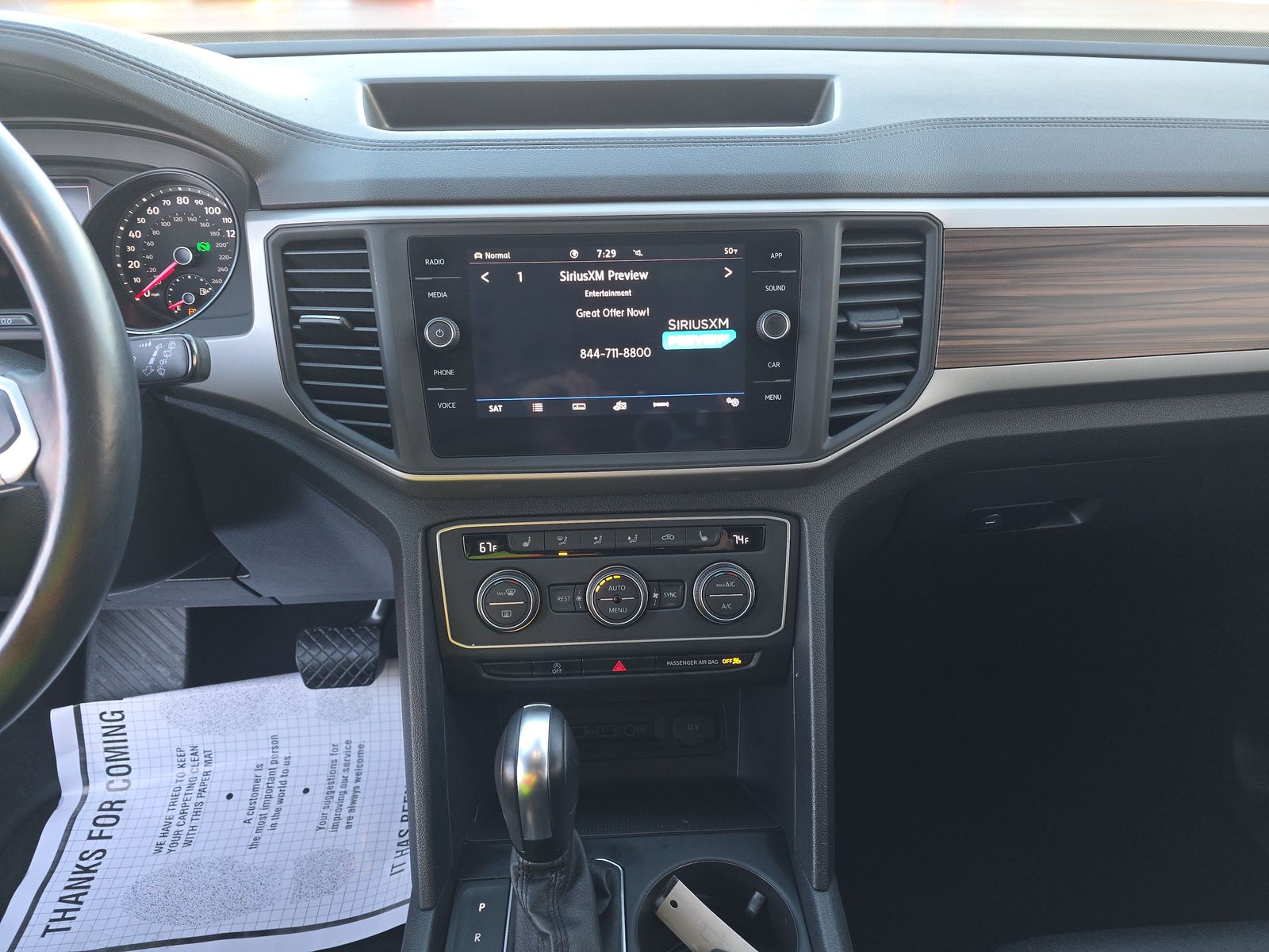 2021 Volkswagen Atlas 3.6L SE AWD