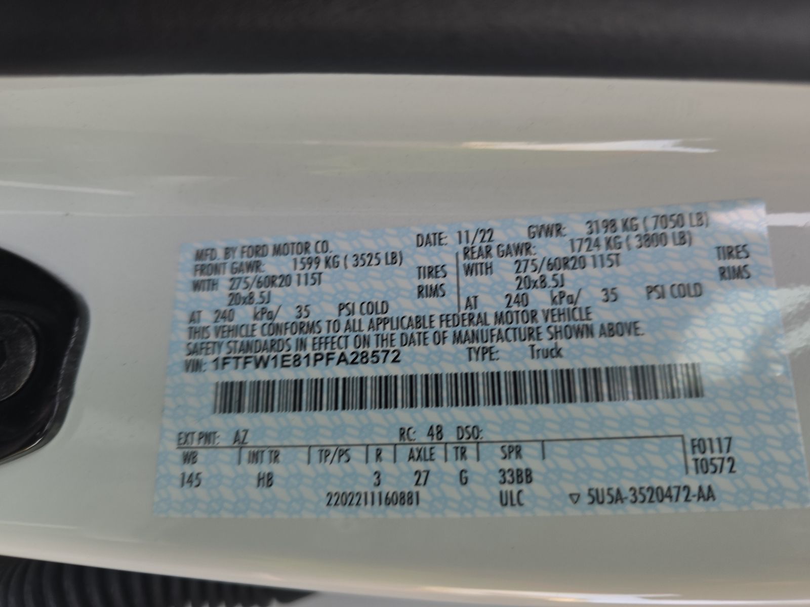 2023 Ford F-150 Lariat AWD