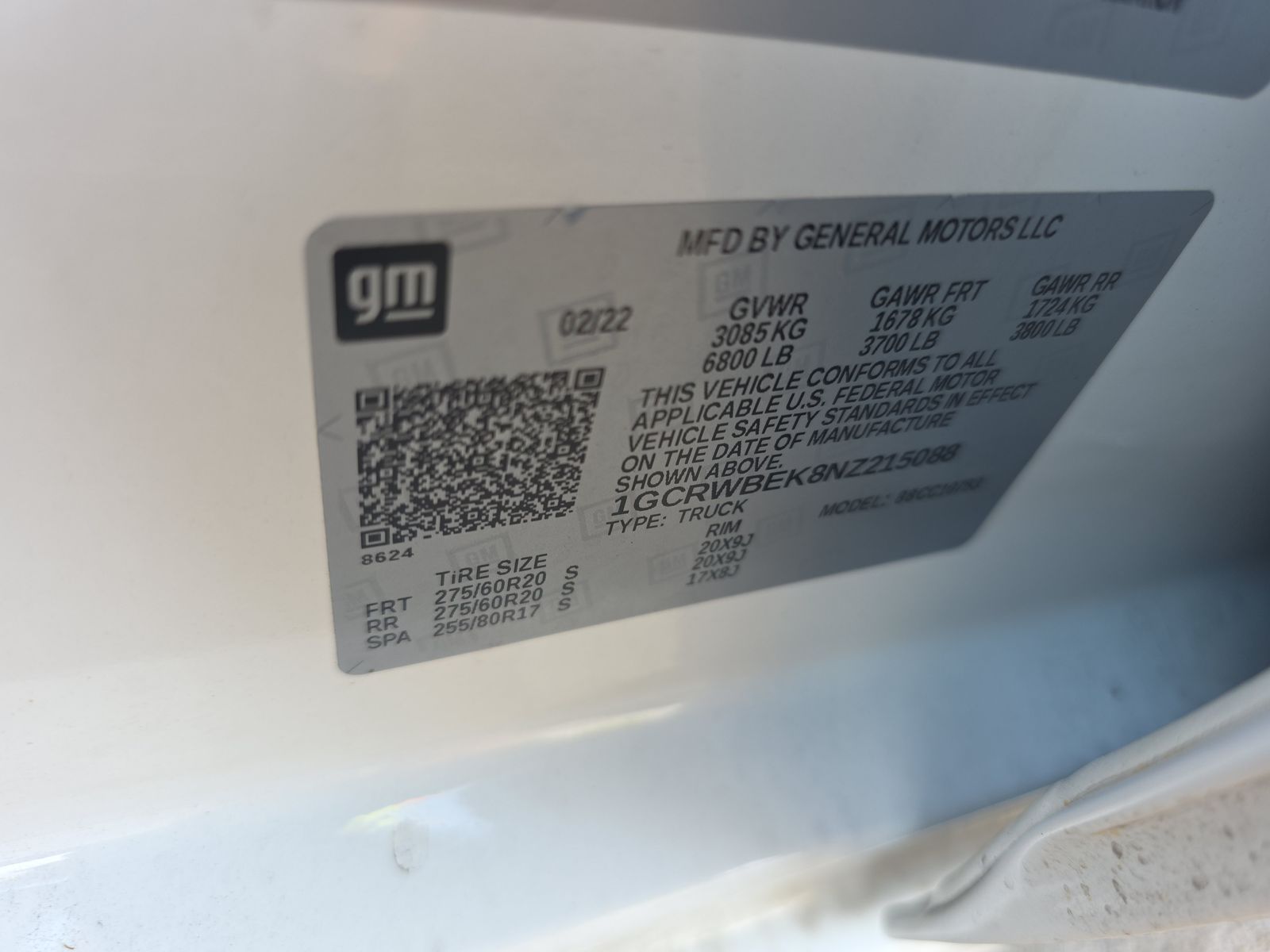 2022 Chevrolet Silverado 1500 Custom RWD