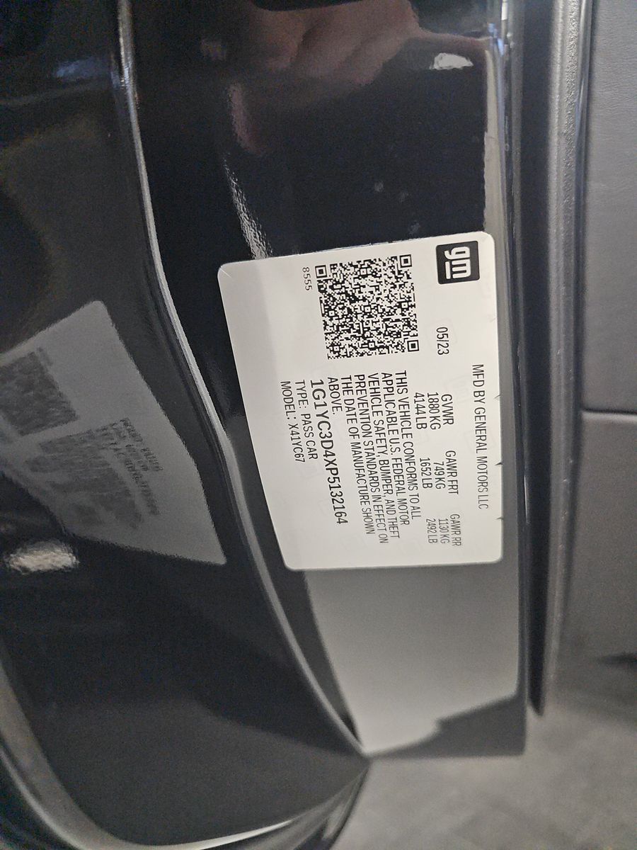 2023 Chevrolet Corvette Stingray FWD