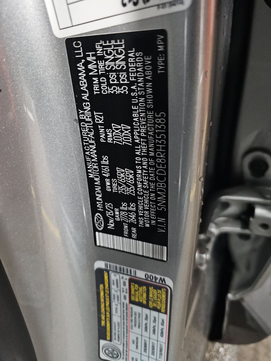 2024 Hyundai Tucson SEL AWD