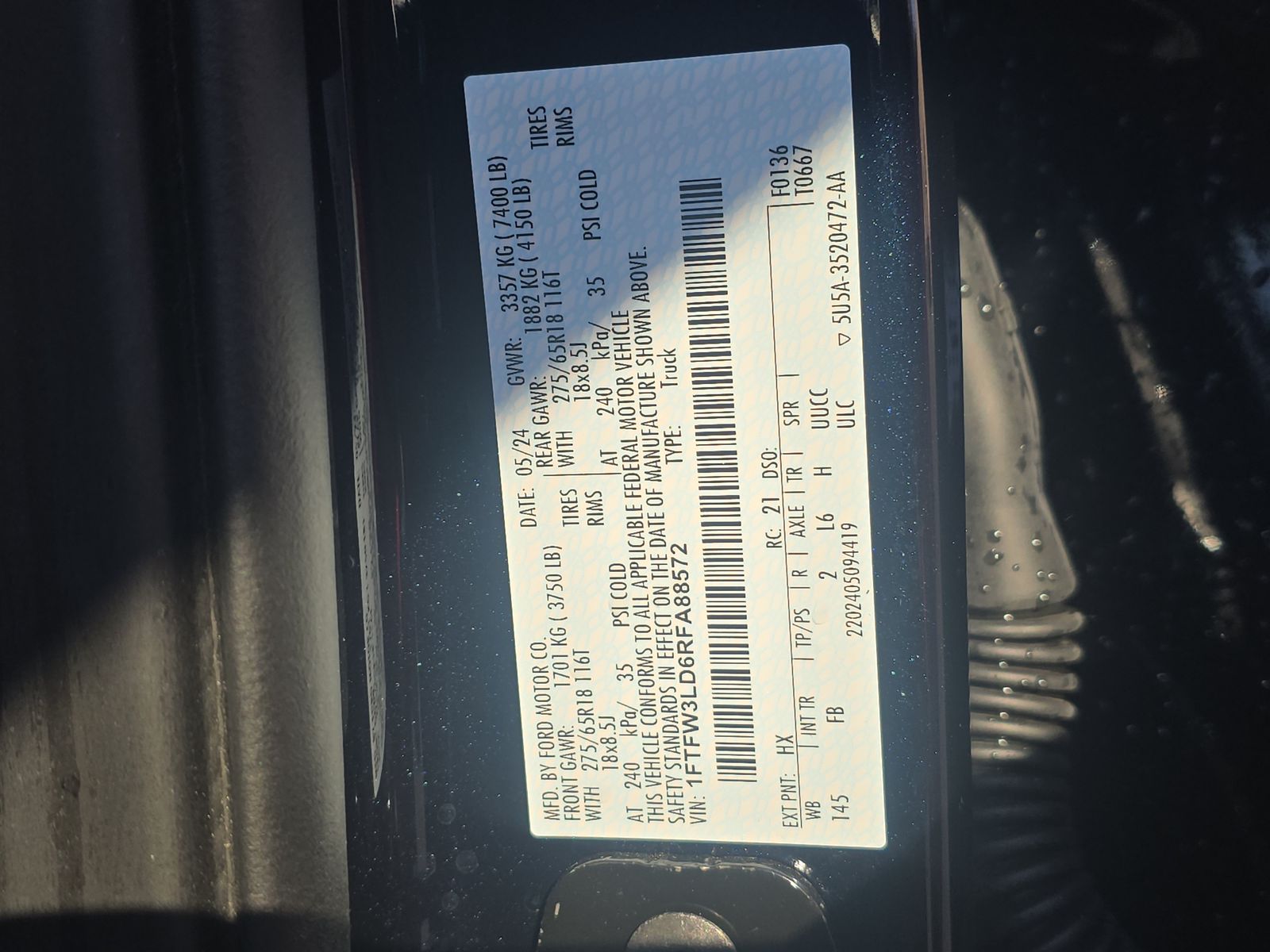 2024 Ford F-150 Hybrid XLT AWD