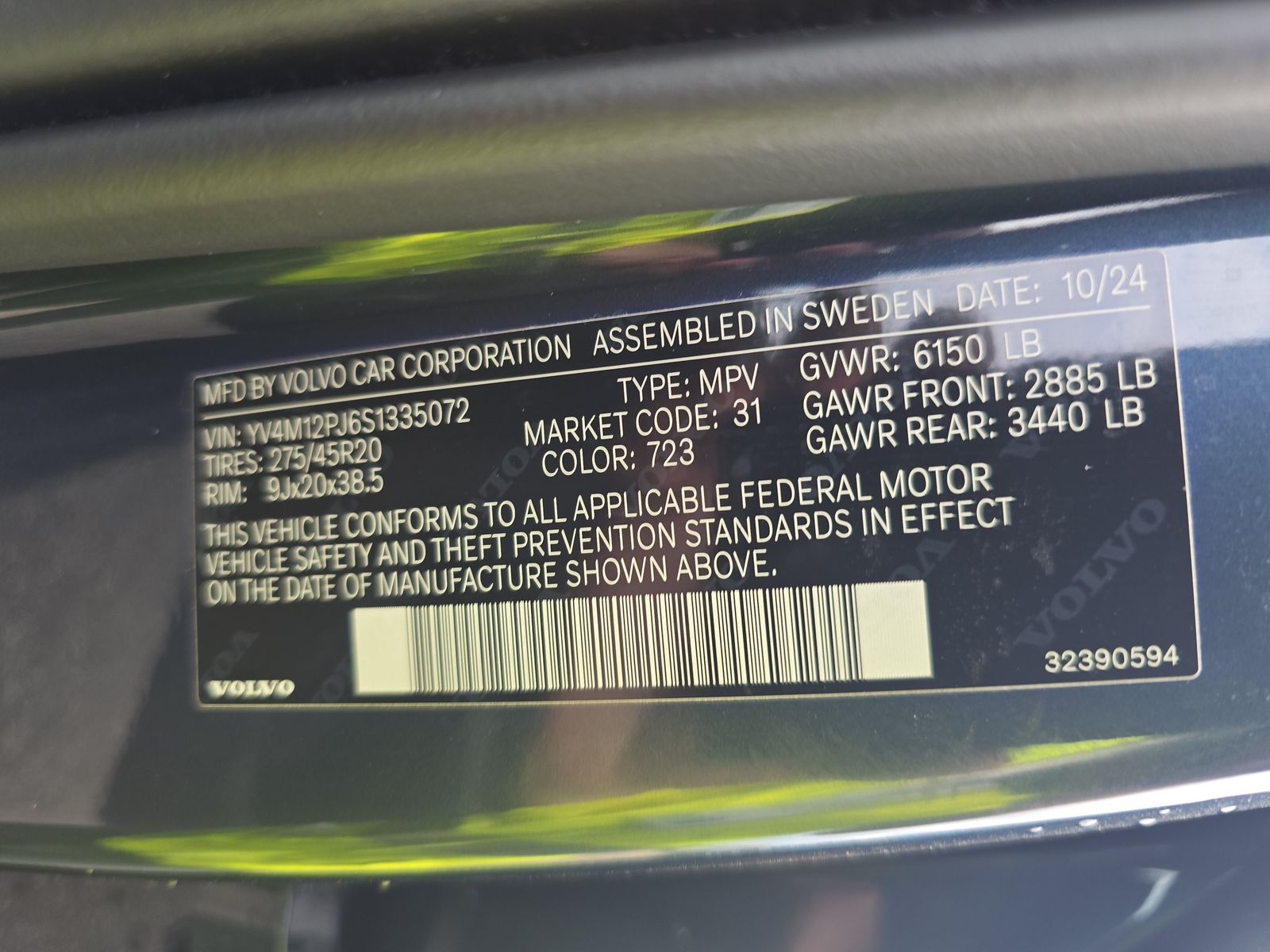 2025 Volvo XC90 B5 Core AWD