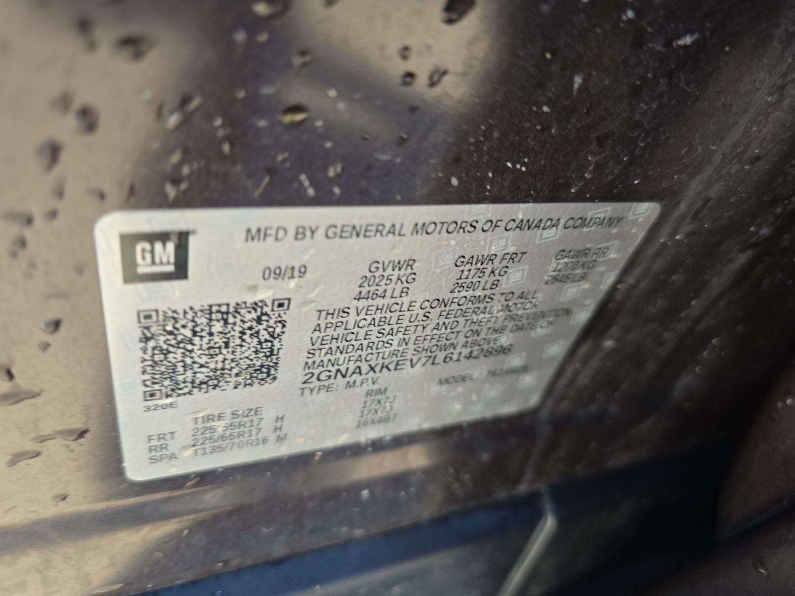 2020 Chevrolet Equinox LT FWD