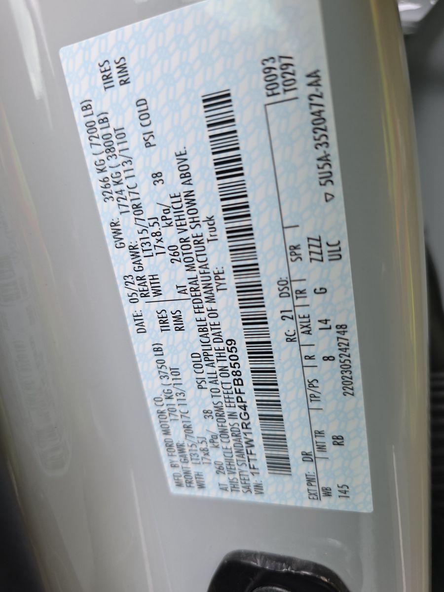 2023 Ford F-150 Raptor AWD