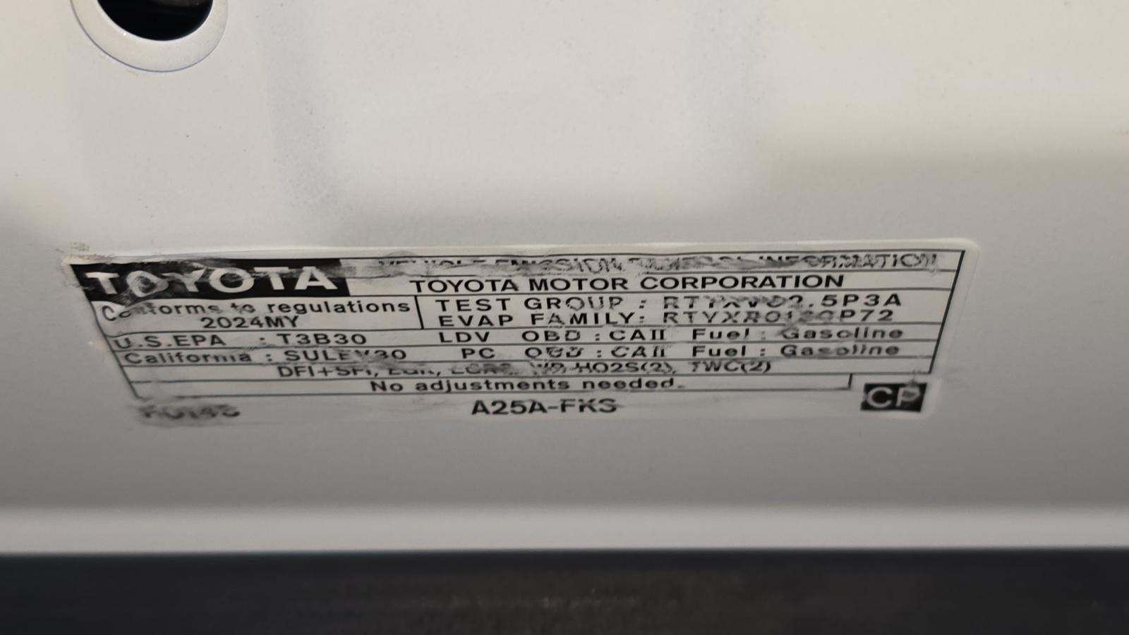 2024 Toyota Camry LE FWD