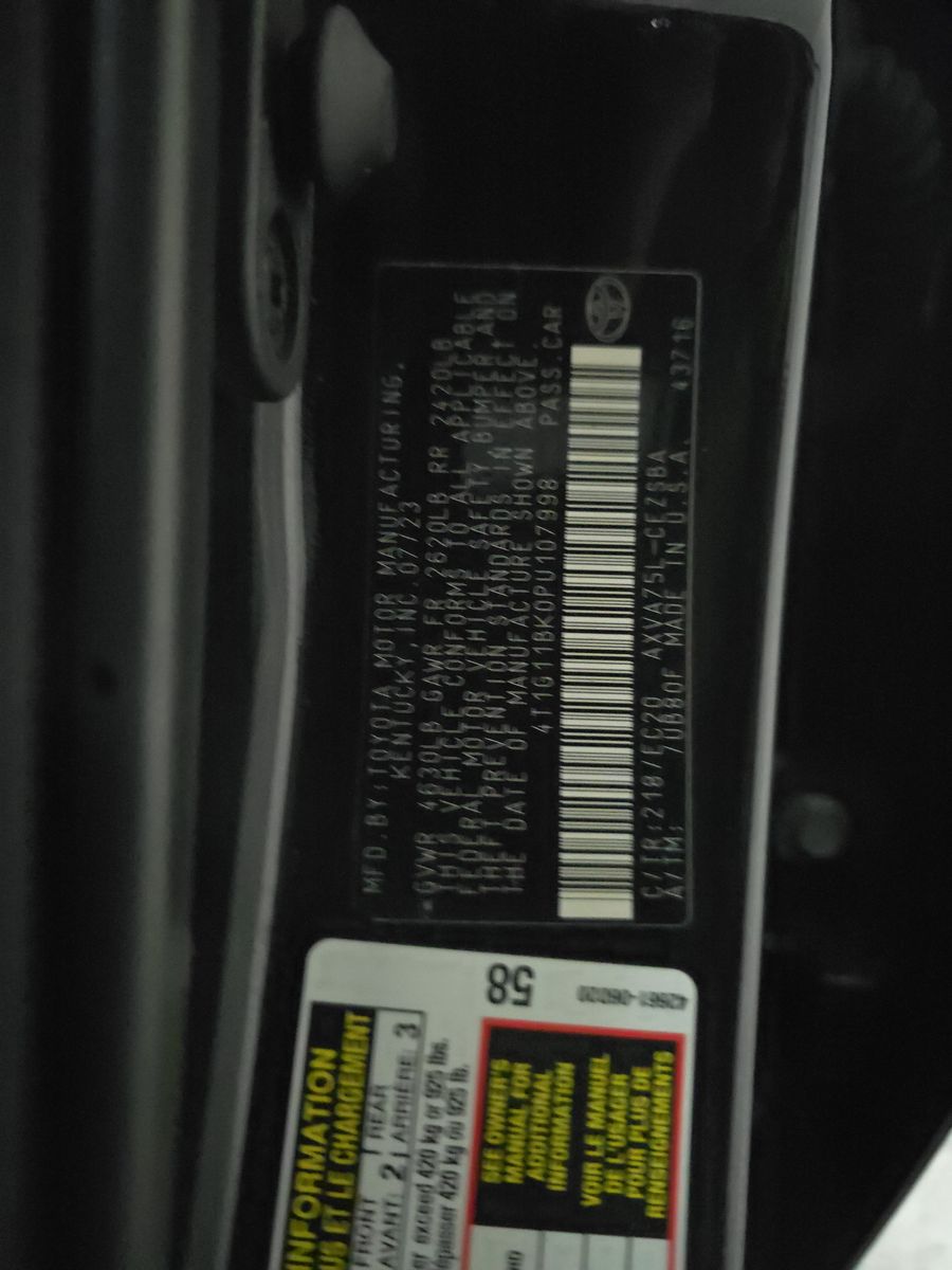 2023 Toyota Camry SE Nightshade AWD