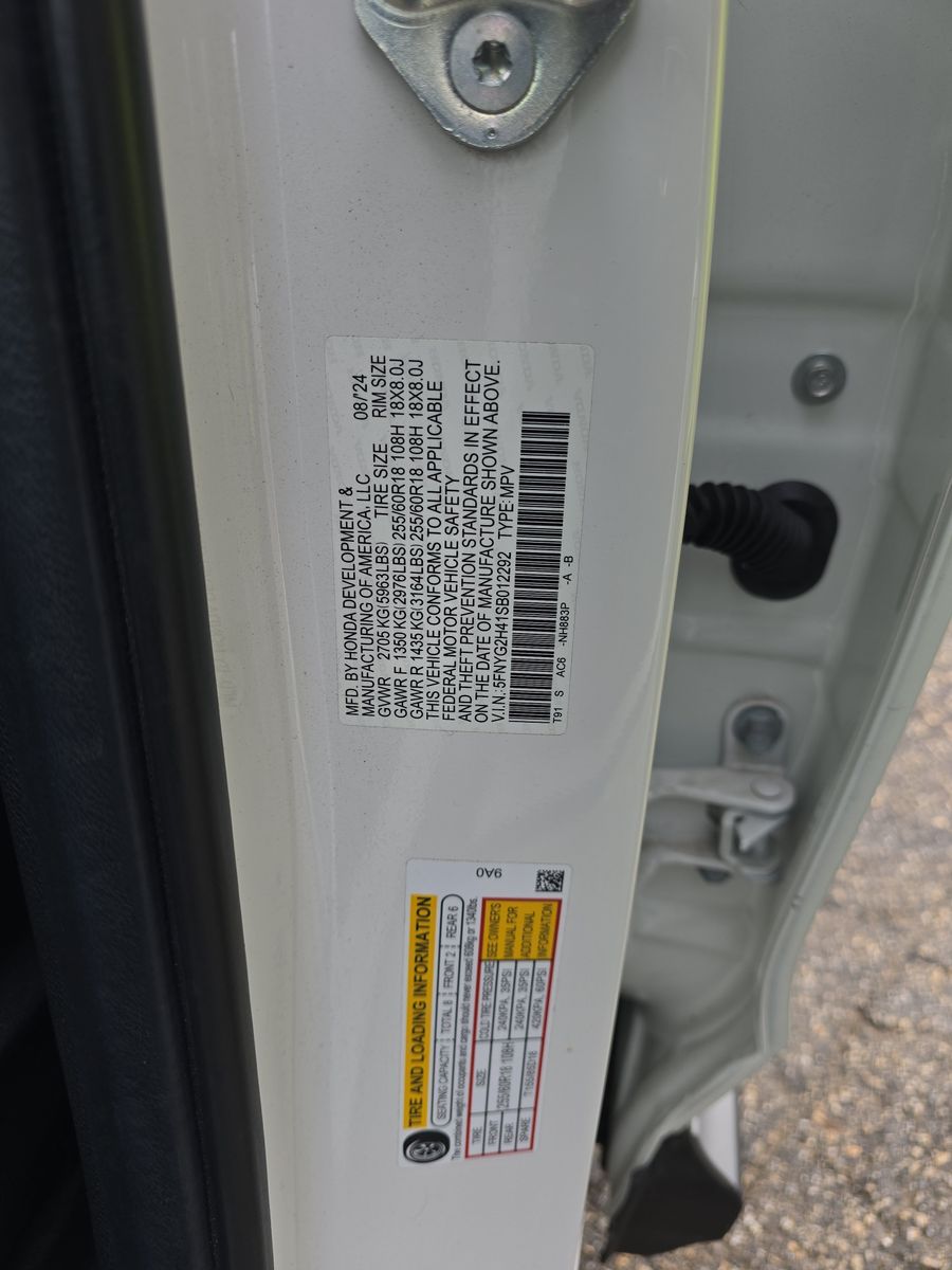 2025 Honda Pilot EX-L FWD