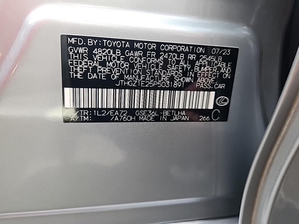 2023 Lexus IS IS 350 F SPORT AWD