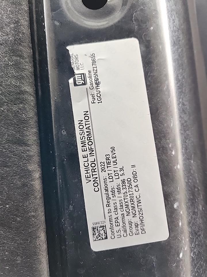 2022 Chevrolet Silverado 1500 High Country AWD