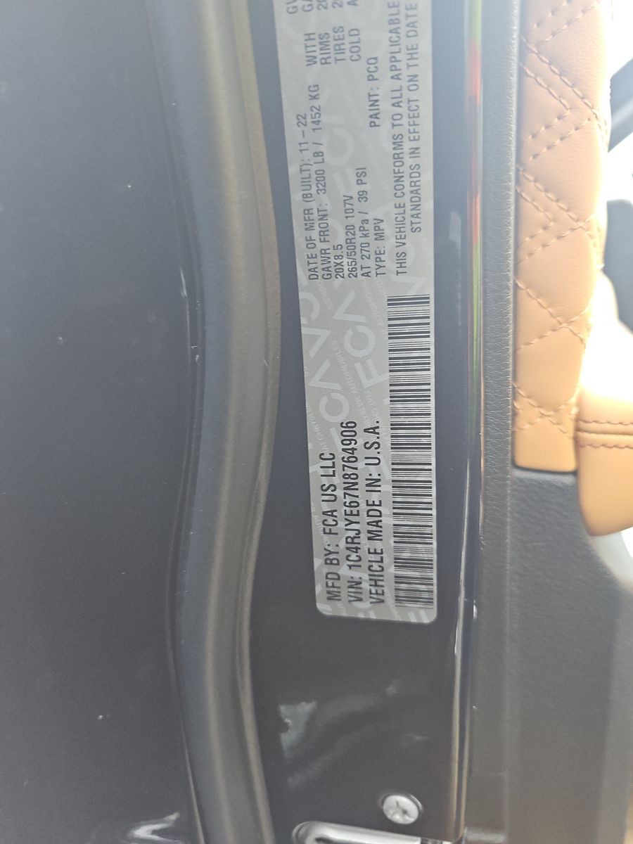 2022 Jeep Grand Cherokee 4xe Summit AWD