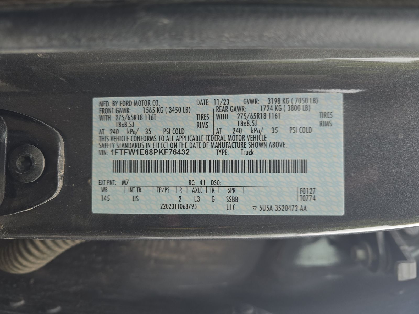 2023 Ford F-150 XLT AWD