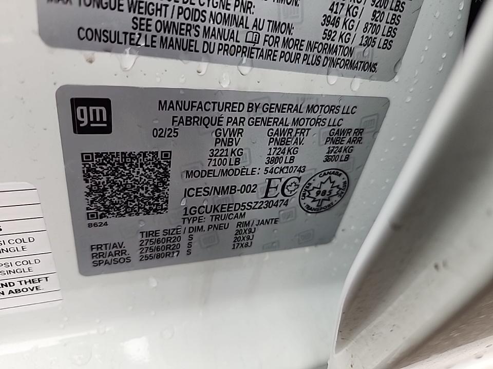 2025 Chevrolet Silverado 1500 RST AWD