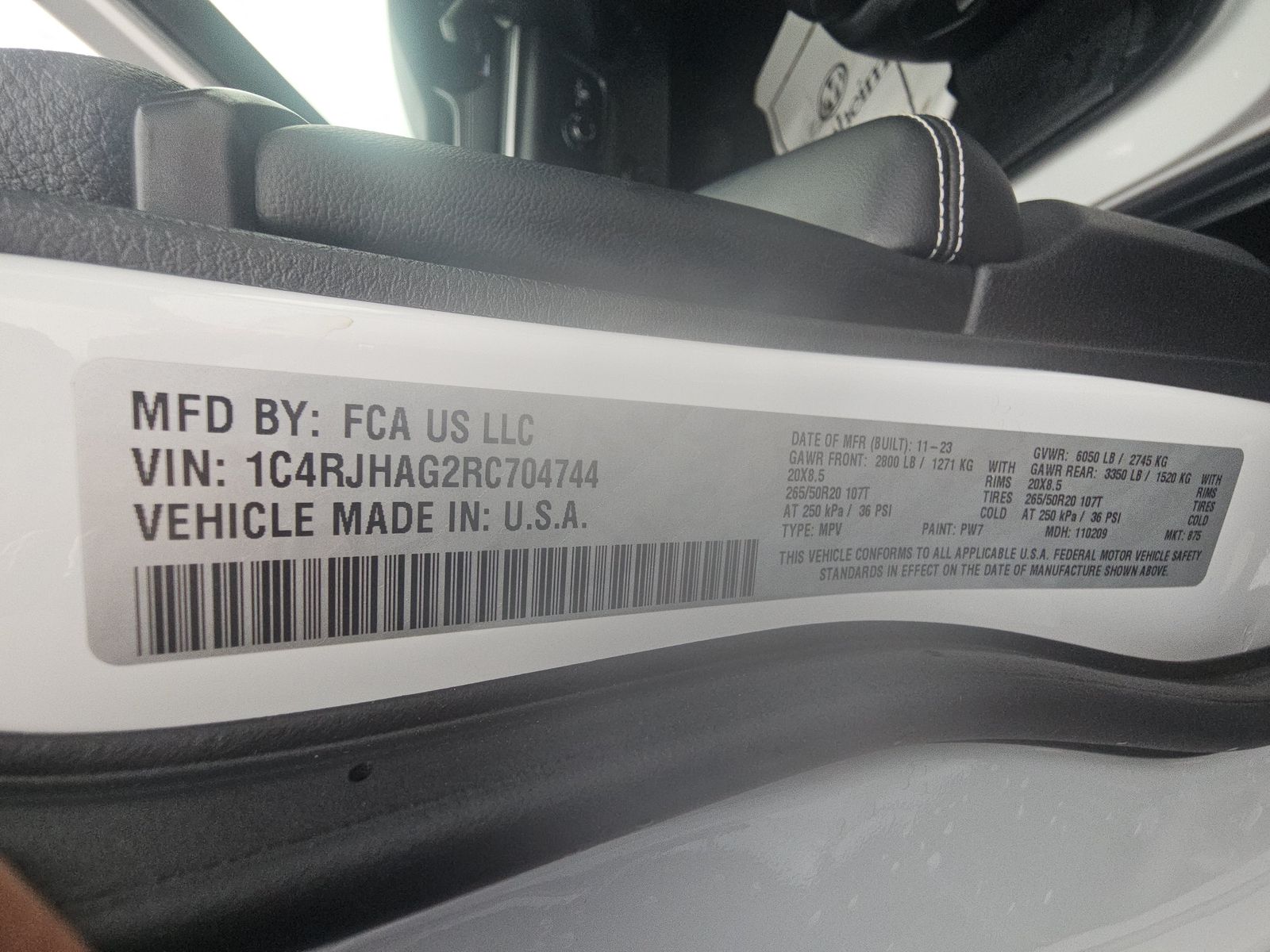 2024 Jeep Grand Cherokee Altitude X AWD