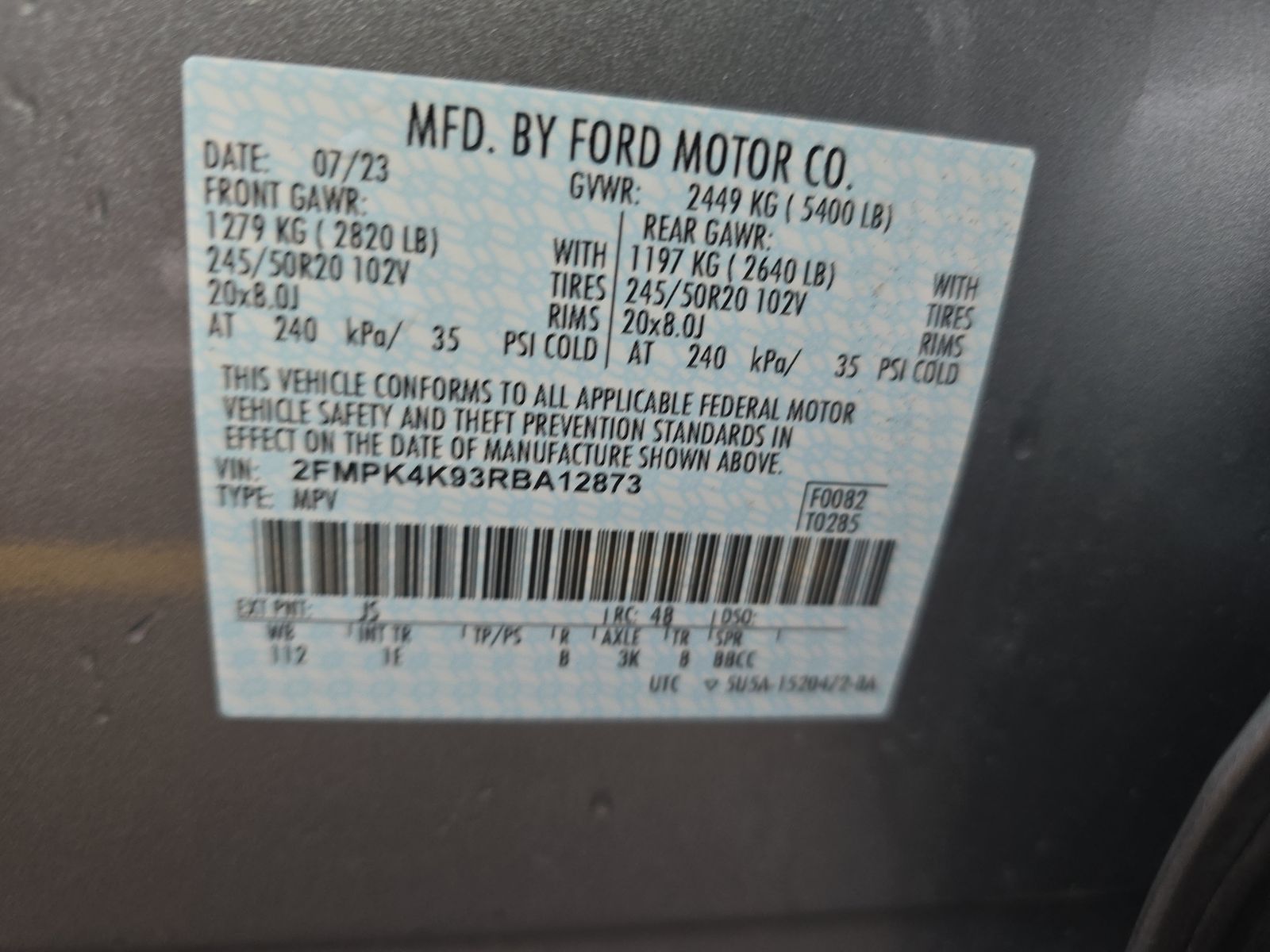 2024 Ford Edge Titanium AWD