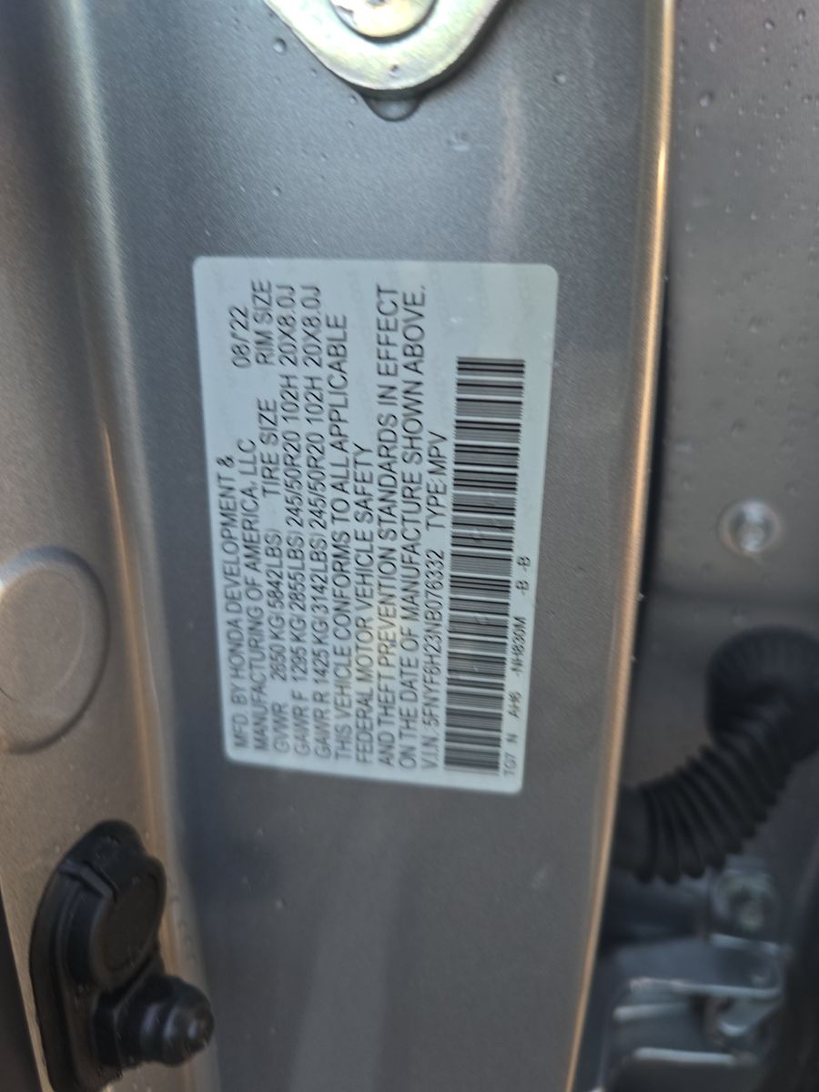 2022 Honda Pilot Special Edition AWD