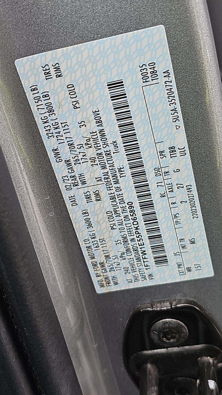 2023 Ford F-150 XLT AWD