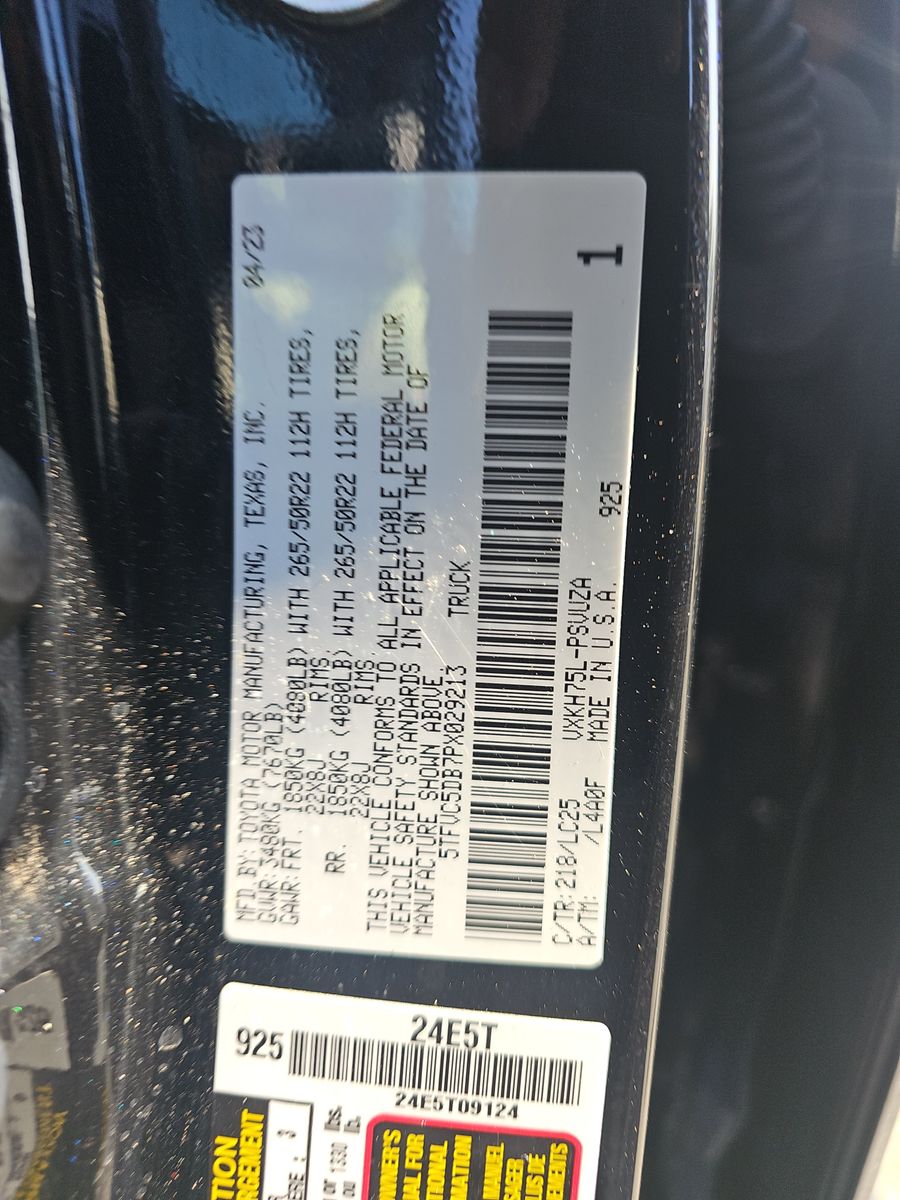 2023 Toyota Tundra Hybrid Capstone AWD