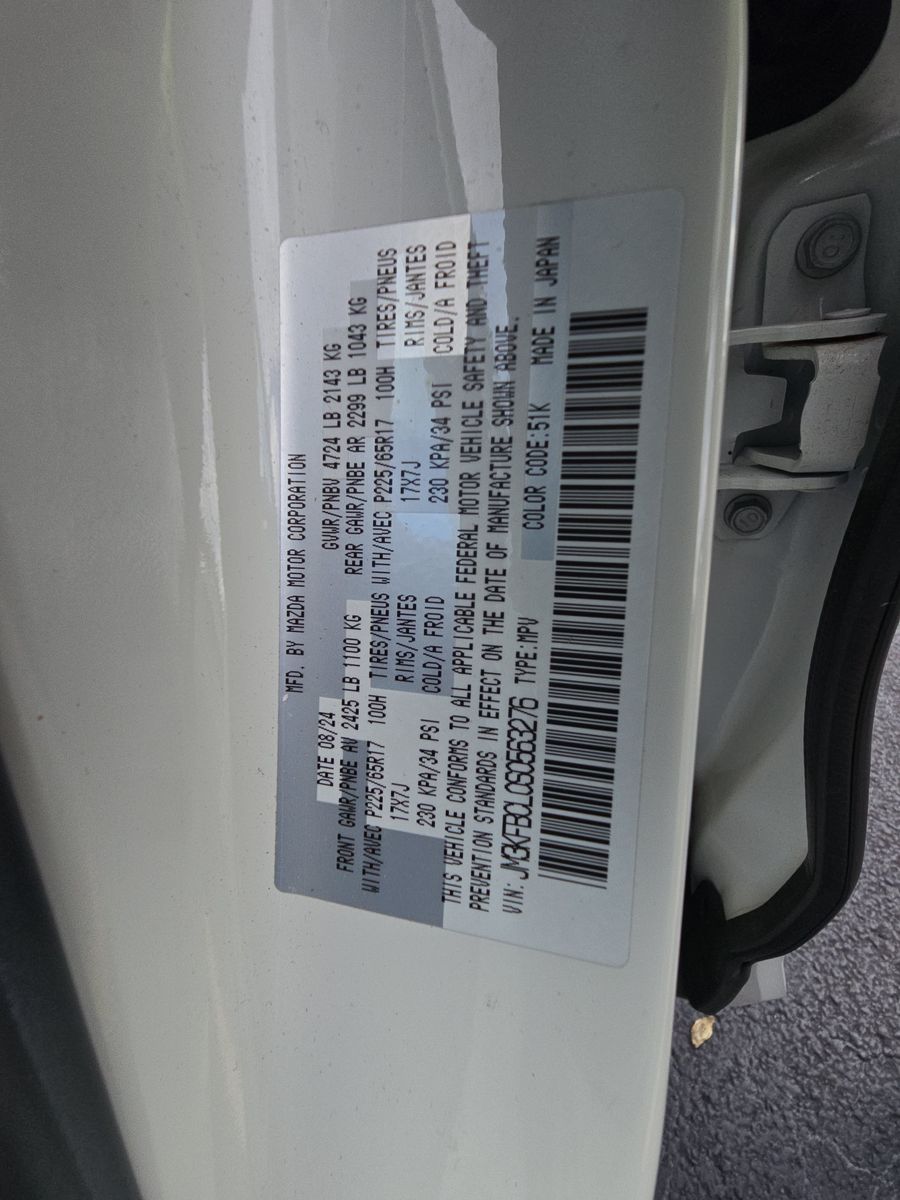 2025 MAZDA CX-5 2.5 S Preferred Package AWD