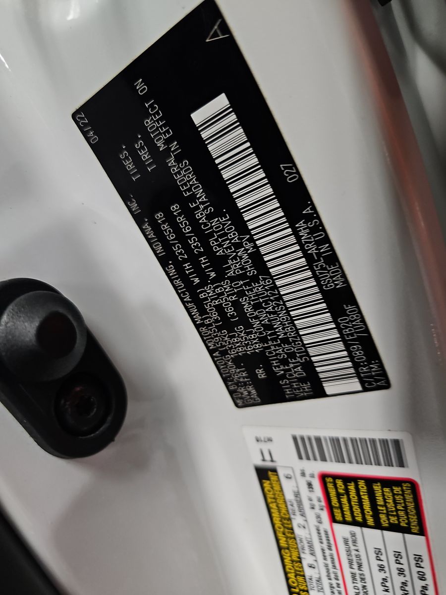 2022 Toyota Highlander XLE AWD