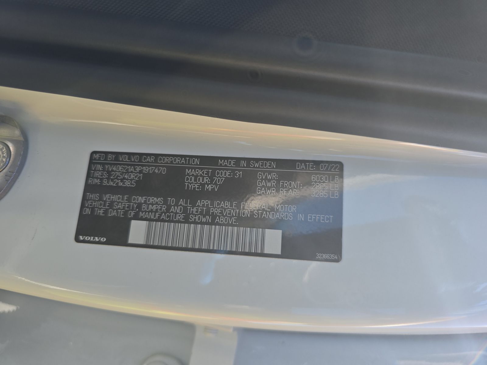 2023 Volvo XC90 B6 Ultimate AWD