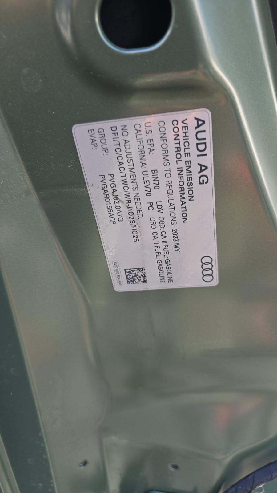 2023 Audi A5 S Line Premium Plus AWD