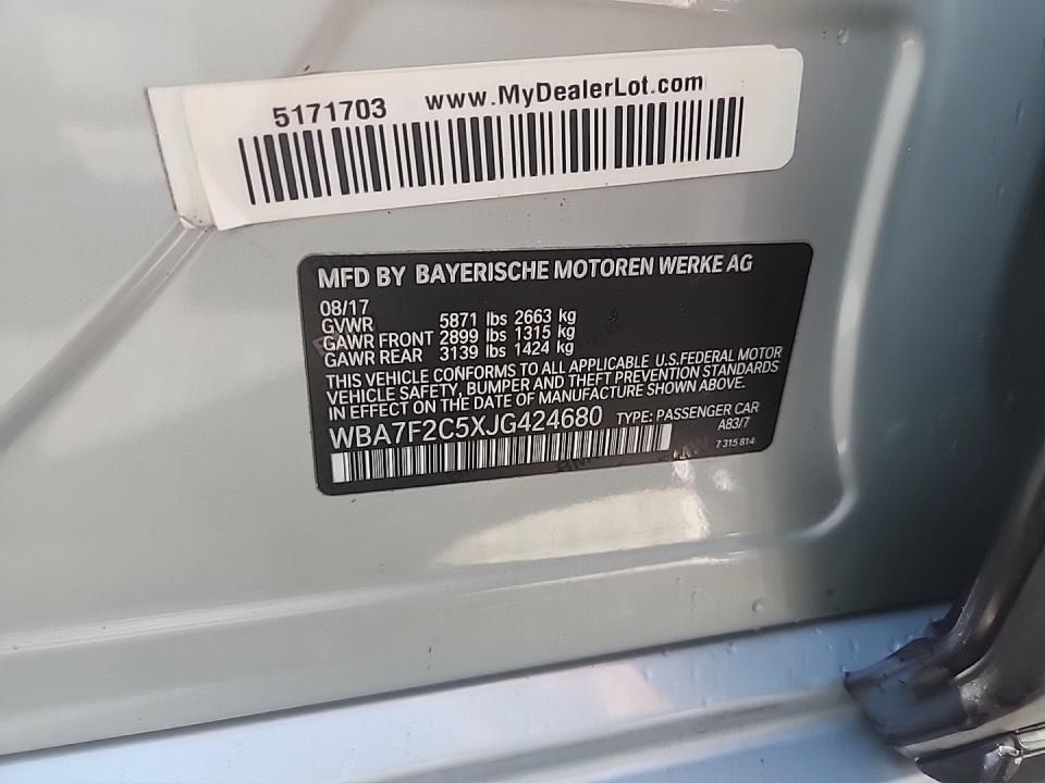 2018 BMW 7 Series 750i xDrive AWD