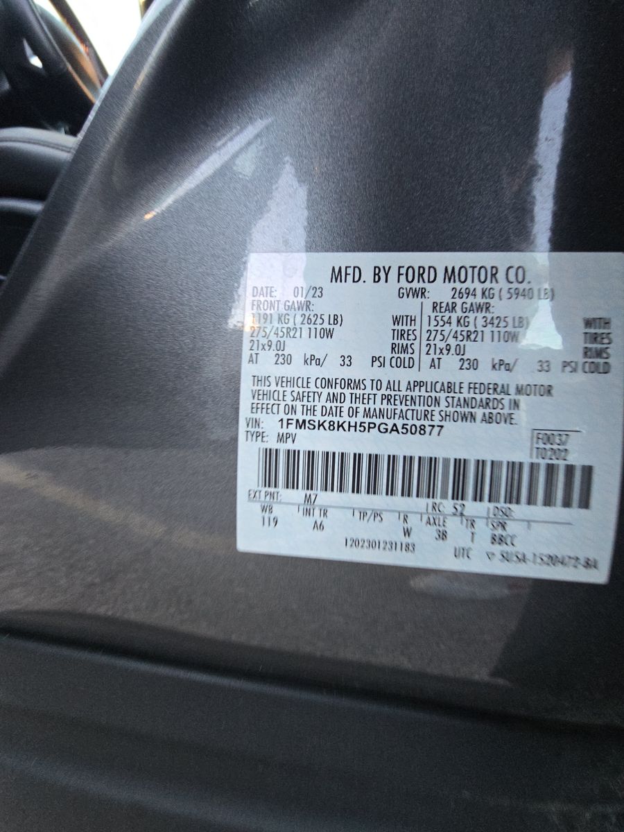 2023 Ford Explorer ST-Line AWD