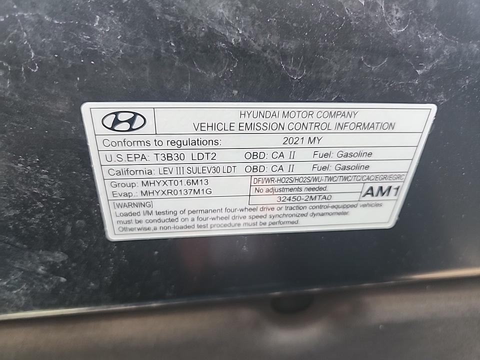 2021 Hyundai Santa Fe Hybrid Limited AWD