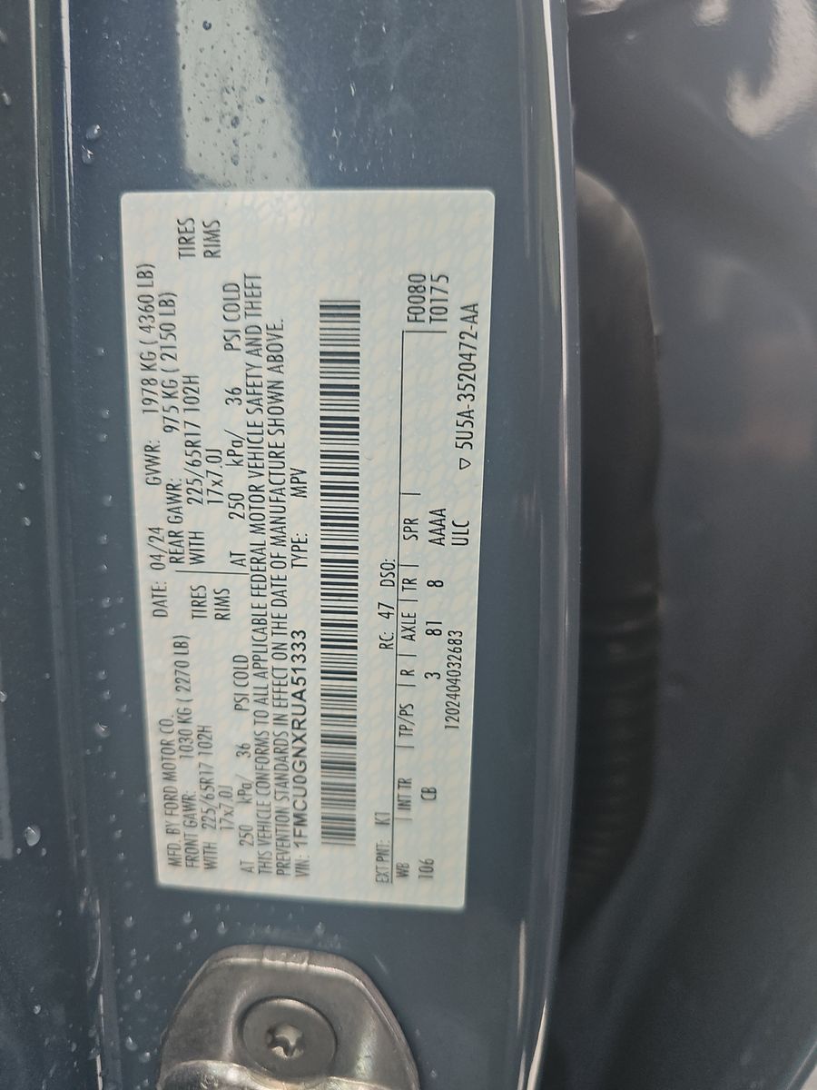 2024 Ford Escape Active FWD