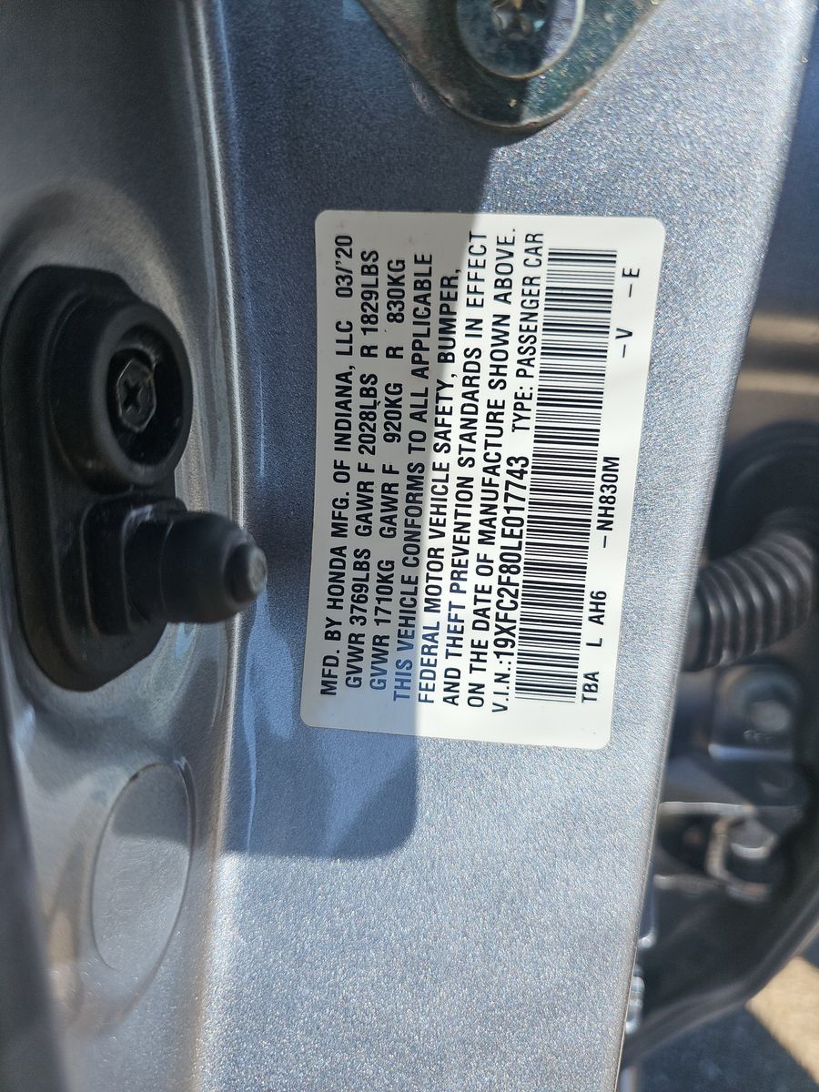 2020 Honda Civic Sport FWD