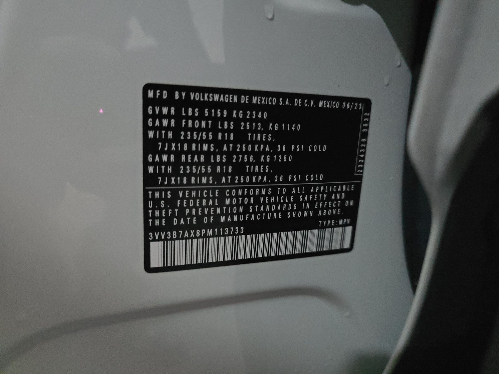 2023 Volkswagen Tiguan 2.0T SE FWD