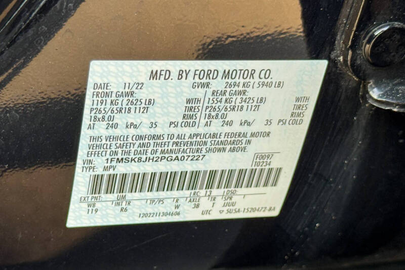 2023 Ford Explorer Timberline AWD