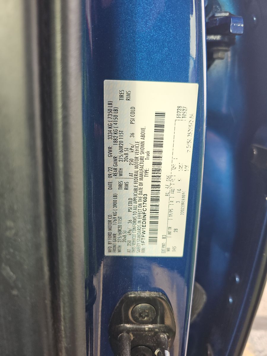 2022 Ford F-150 Hybrid Lariat AWD