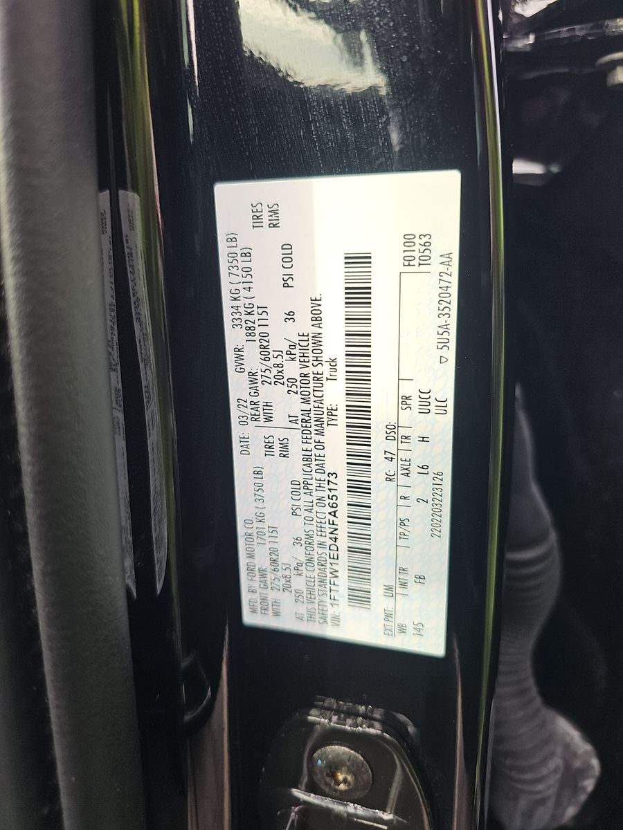 2022 Ford F-150 Hybrid XLT AWD