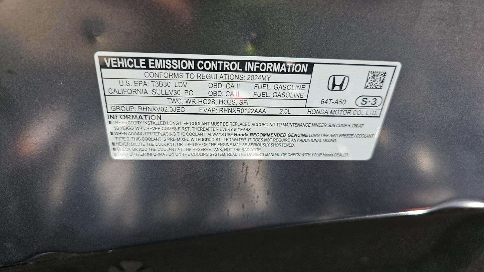 2024 Honda Civic Sport FWD