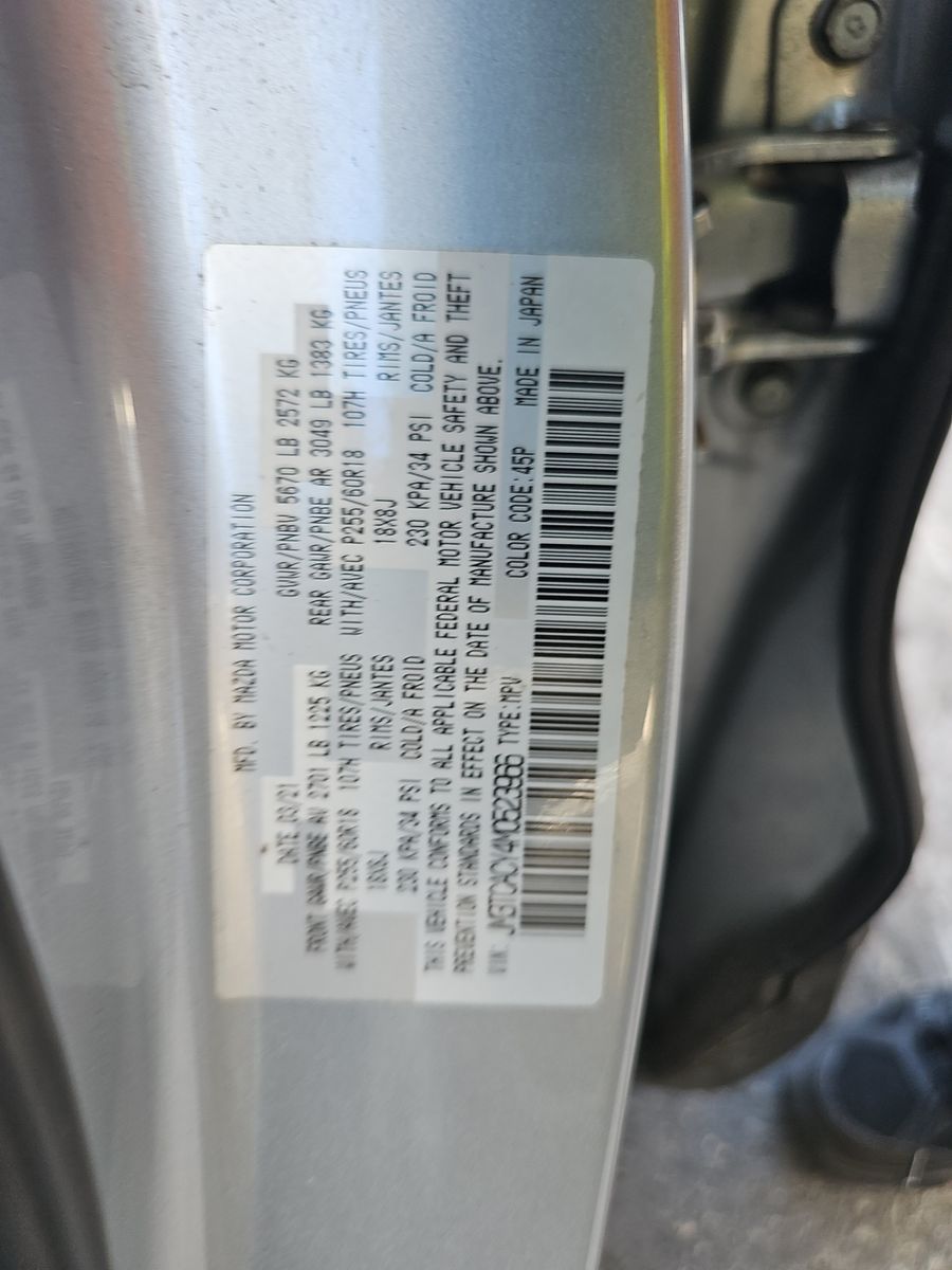 2021 MAZDA CX-9 Touring FWD