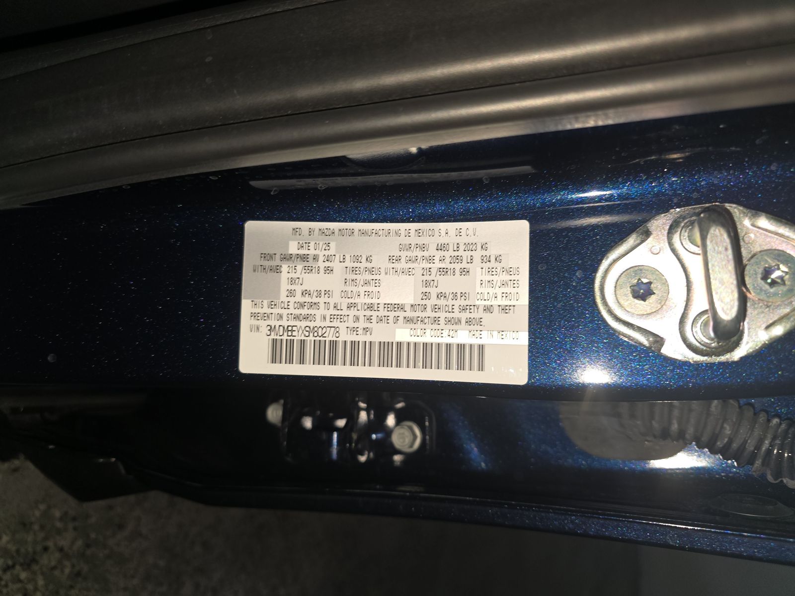 2025 MAZDA CX-30 2.5 Turbo Premium Plus Package AWD