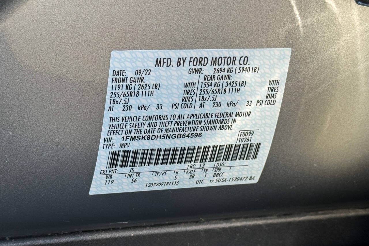 2022 Ford Explorer XLT AWD