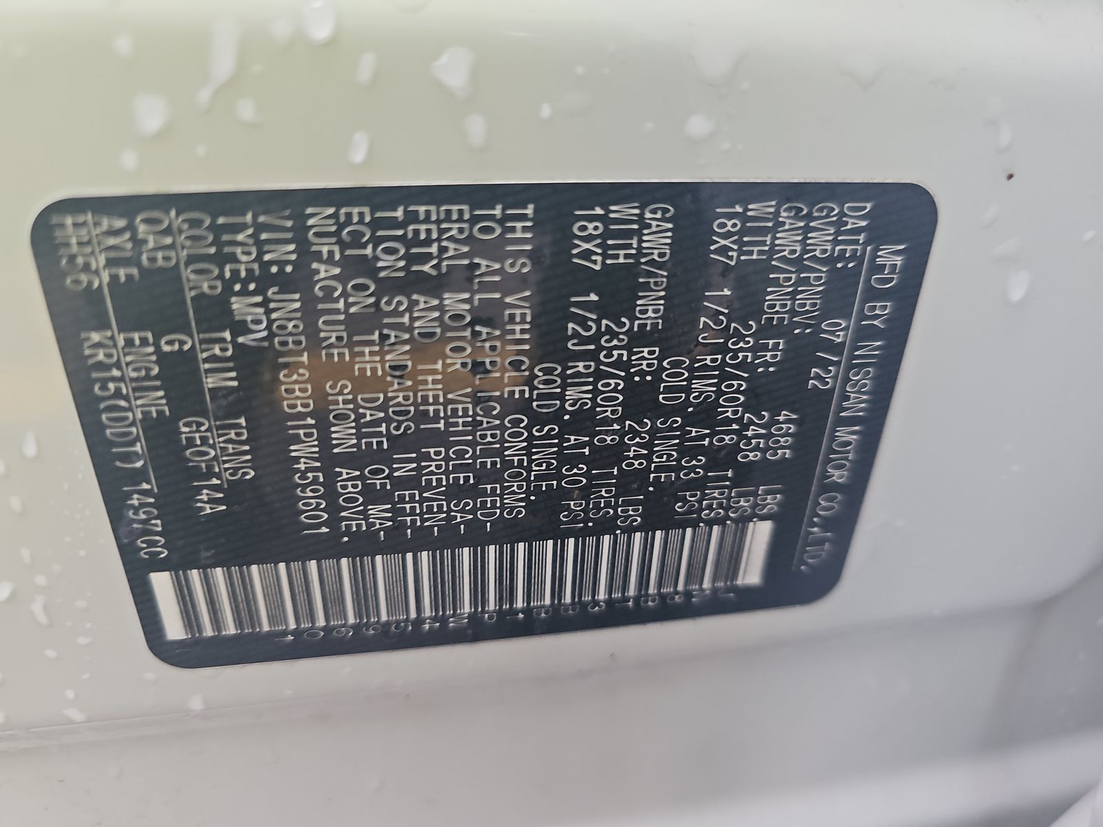 2023 Nissan Rogue SV AWD