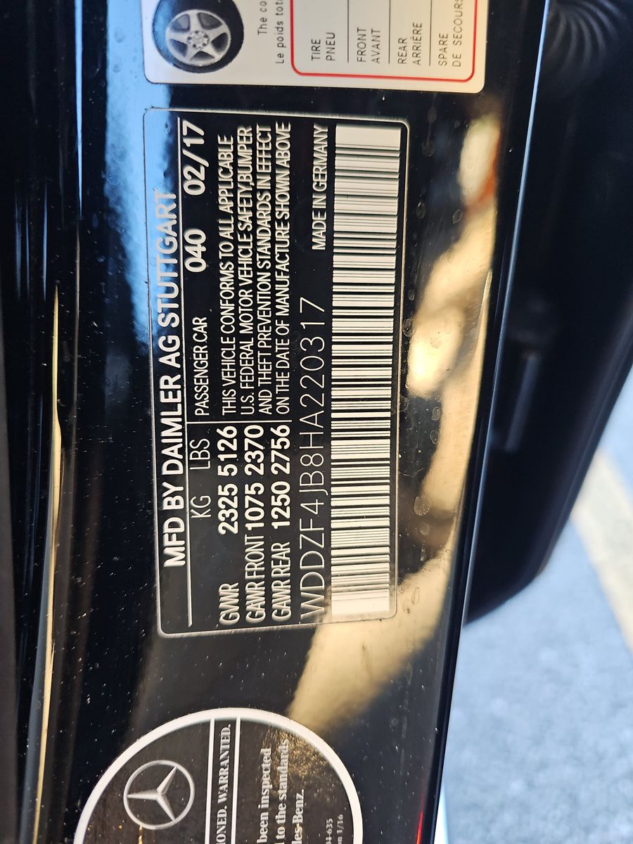 2017 Mercedes-Benz E-Class E 300 Luxury RWD